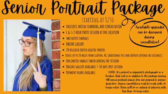 Senior Portrait Package
