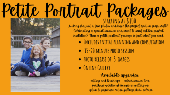 Petite Portrait Package